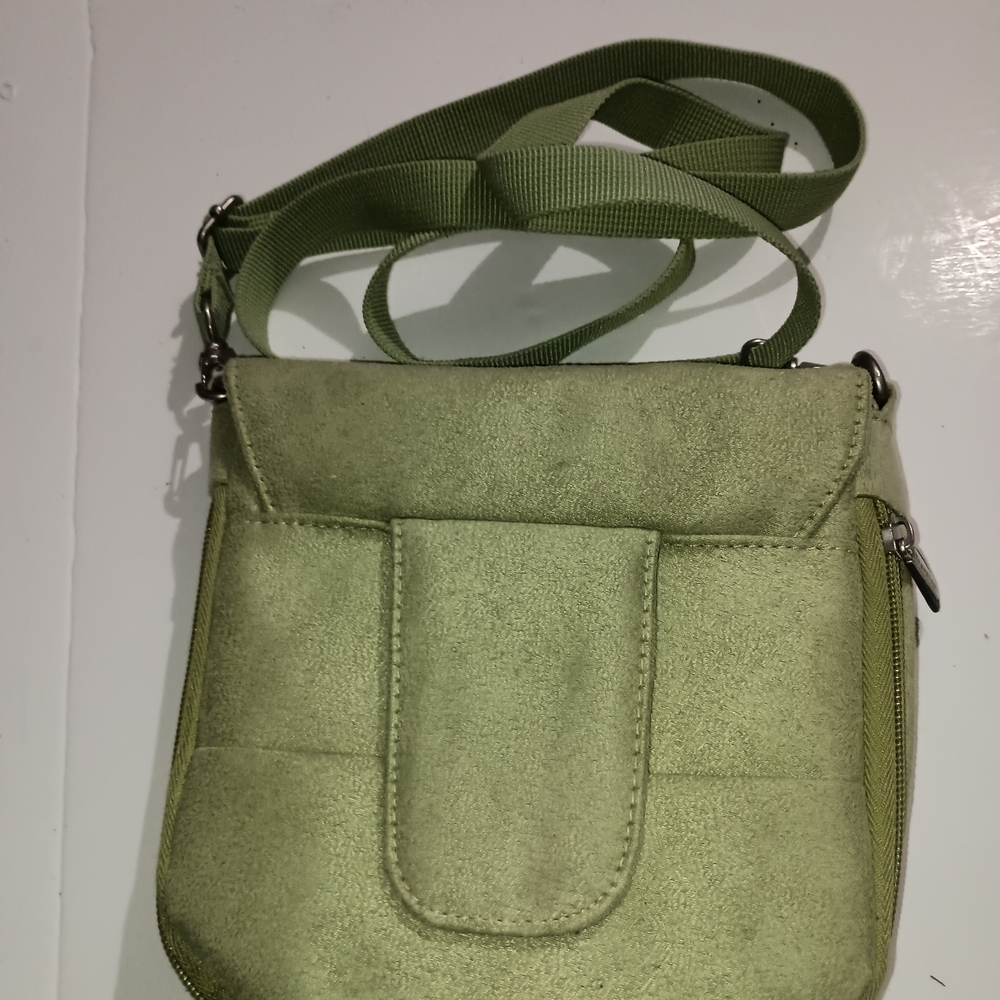 Travelon Olive Crossbody Bag